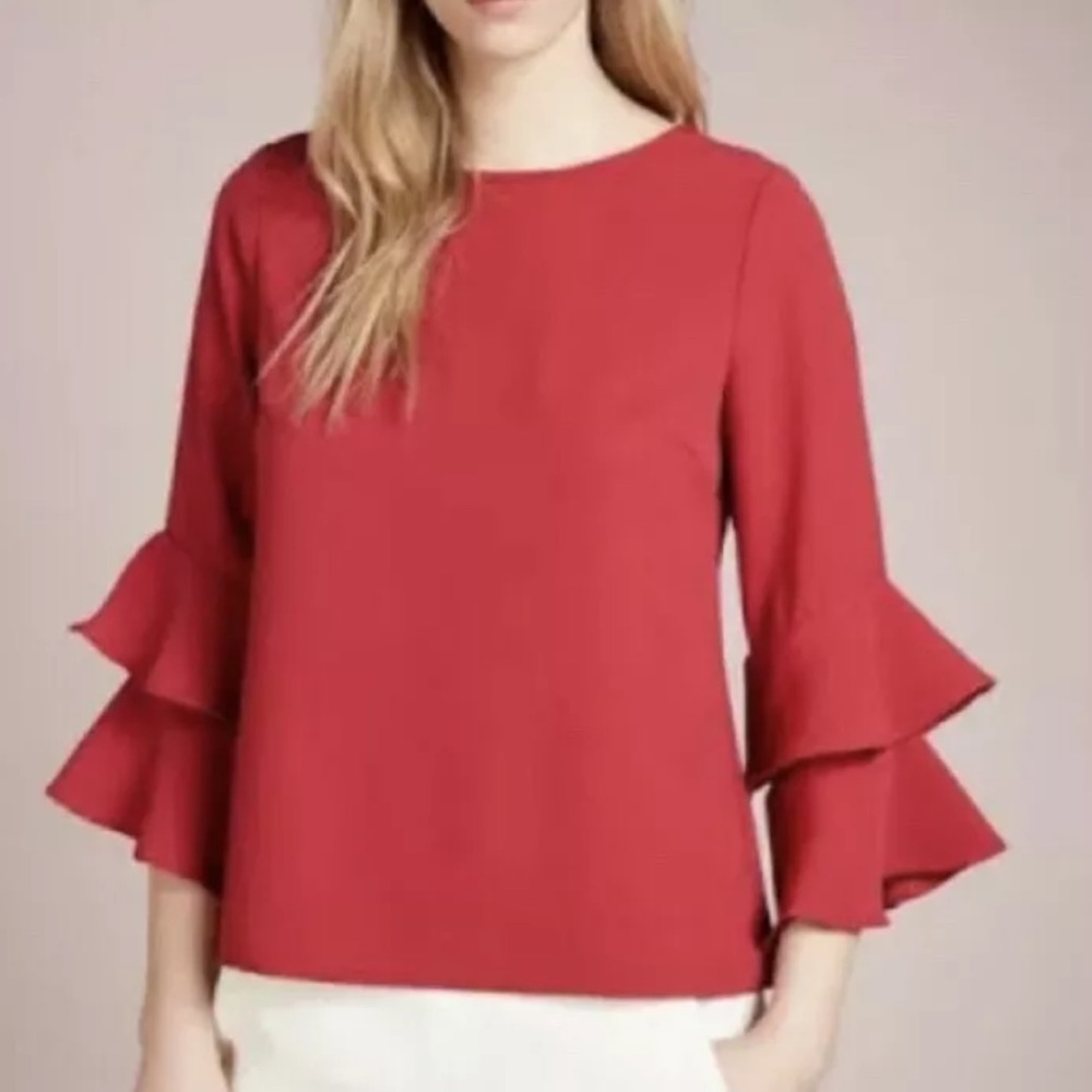 JCrew bell sleeve blouse NWT size 12
